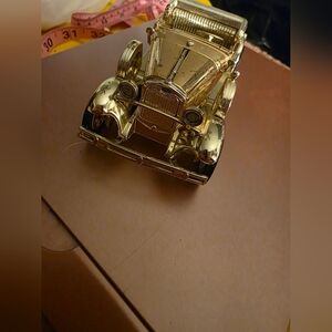 Gold Vintage Toy Car
